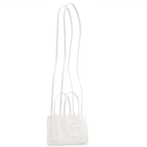 Túi Xách Telfar Shopping Bag White Small Màu Trắng