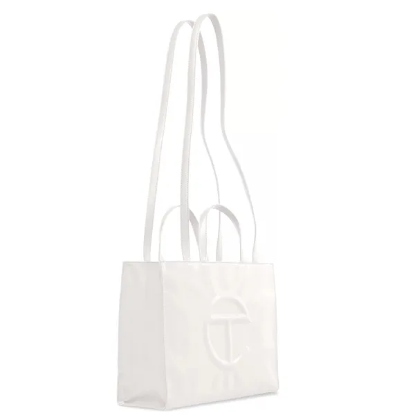 Túi Xách Telfar Shopping Bag White Medium Màu Trắng