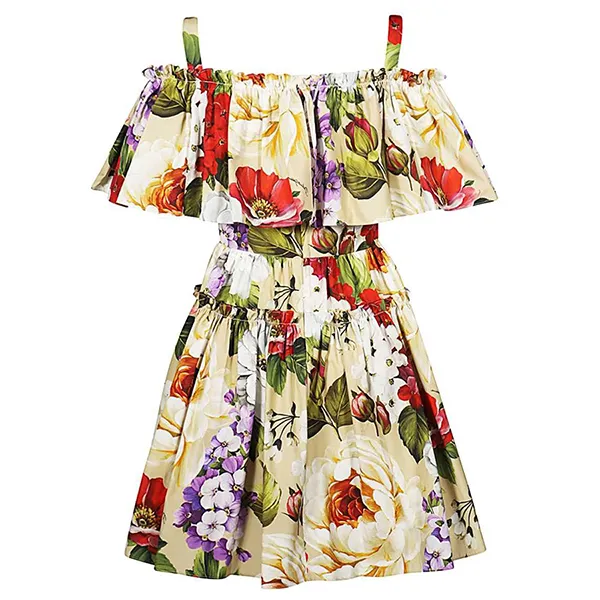 Váy Dolce & Gabbana D&G Floral Printed F63X7T HS5GA Phối Màu