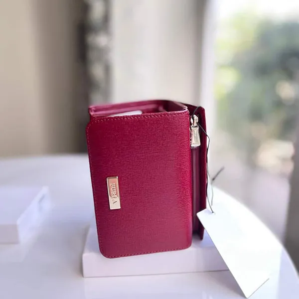 Ví Furla Ciliegia Gập 3 Màu Đỏ - Túi xách - Vua Hàng Hiệu