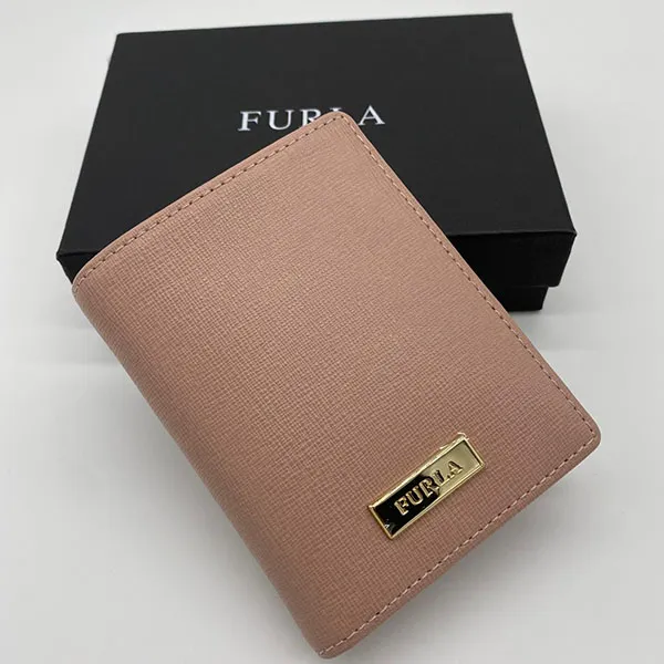 Ví Furla Wallet-Classic S BI-Fold Saffiano Màu Hồng Moonstone - Túi xách - Vua Hàng Hiệu