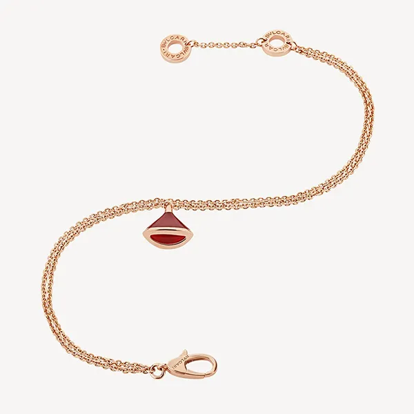 Vòng Đeo Tay Jewery Luxury Divas 'Dream Carnelian 18k Rose Gold Charm Bracelet Màu Vàng Hồng 9mm - Trang sức - Vua Hàng Hiệu