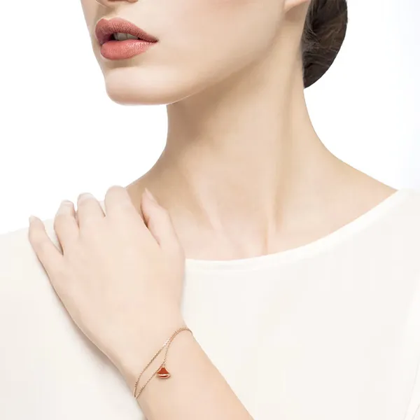 Vòng Đeo Tay Jewery Luxury Divas 'Dream Carnelian 18k Rose Gold Charm Bracelet Màu Vàng Hồng 9mm - Trang sức - Vua Hàng Hiệu