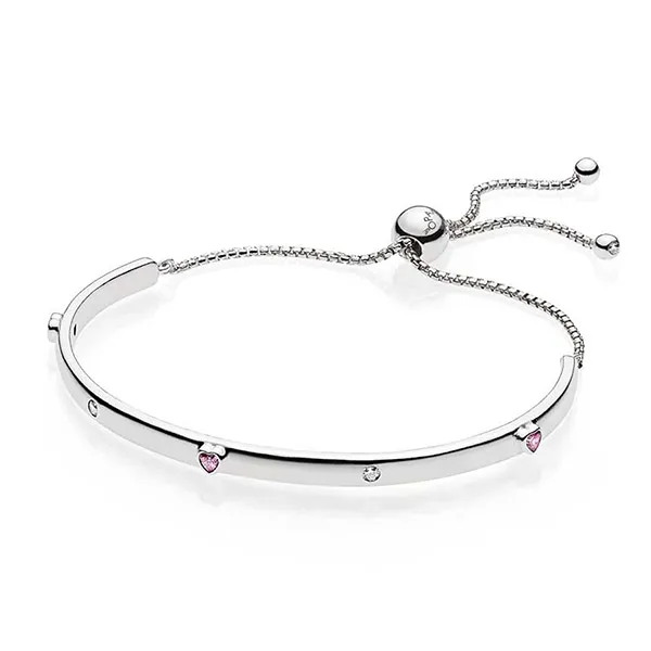 Vòng Đeo Tay Pandora Bracelet Femme Chance Sentiments 596585 FPC Màu Bạc