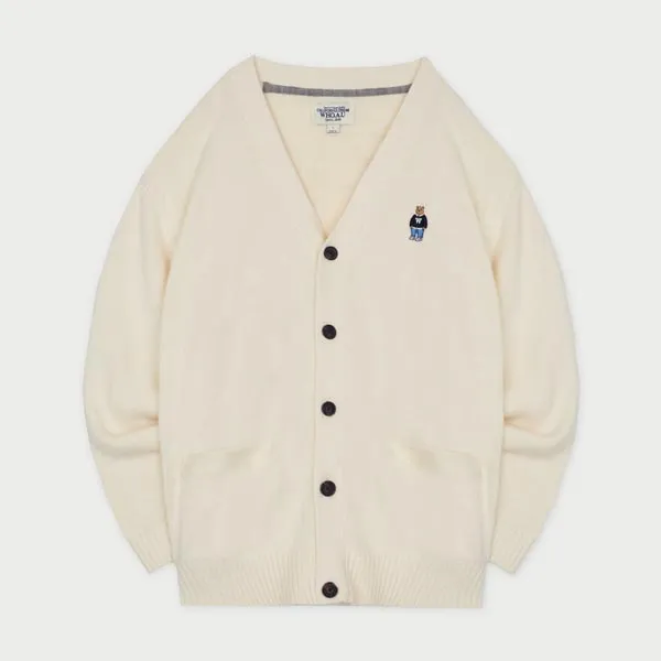 Áo Cardigan WHOAU Steve / WHCKC4813U Màu Kem