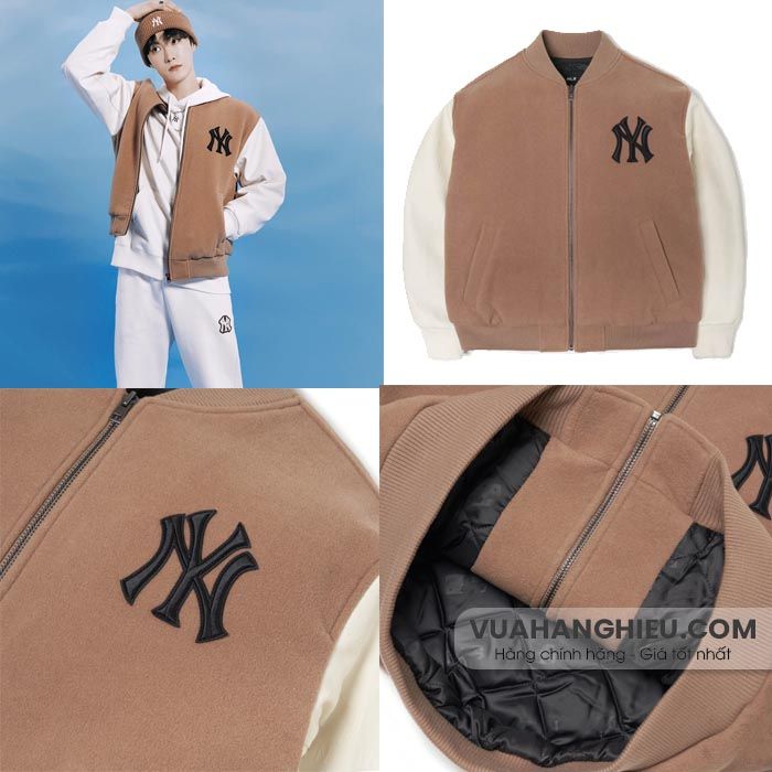 Giảm giá Mlb vietnam áo khoác bóng chày lông cừu jacket mlb chính hãng  fleece baseball jacket new york yankees 31jp0506150b  BeeCost