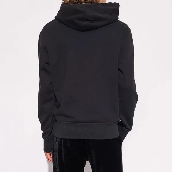 Áo Hoodie Versace Jeans Couture Logo Printed 73GAIP02 CF01P G89 Màu Đen Size S