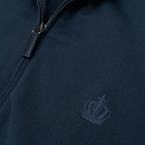 Áo Khoác Nam Dolce & Gabbana D&G Logo G9FX6T G7FVK Màu Xanh Navy Size 46