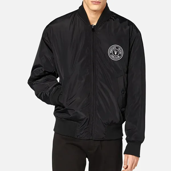 Áo Khoác Versace Jeans Couture Reversible Bomber 73GAS4D0 CQS43 G89 Phối Màu Size 46