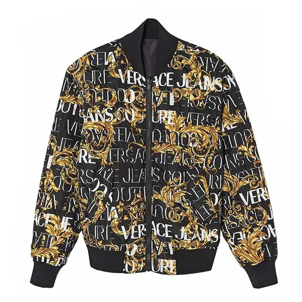 Áo Khoác Versace Jeans Couture Reversible Bomber 73GAS4D0 CQS43 G89 Phối Màu Size 48