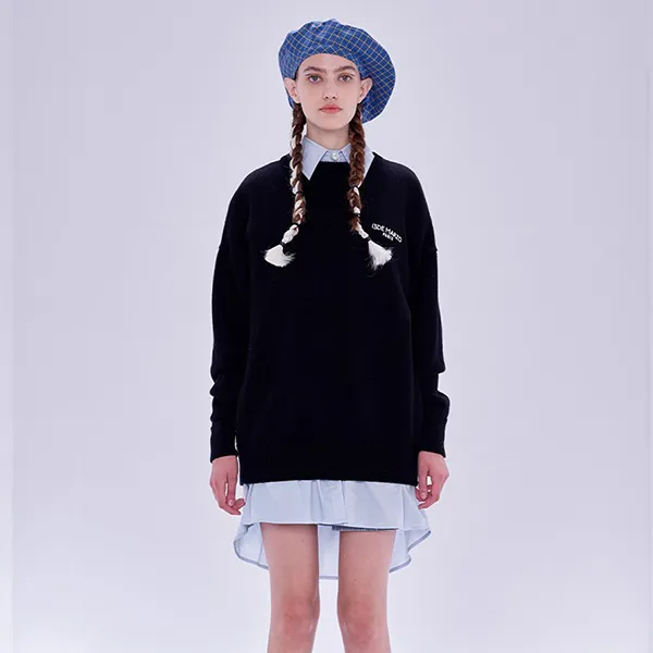 Áo Len 13 De Marzo Clothed Teddy Bear Sweater FR-JX-097 Màu Đen Size S - Thời trang - Vua Hàng Hiệu