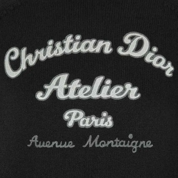 Áo Len Christian Dior Atelier Màu Đen Size XS - Thời trang - Vua Hàng Hiệu