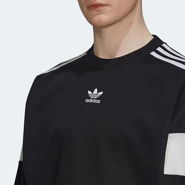 Áo Nỉ Nam Adidas Adicolor Classics Cut Line Crew Sweatshirt HN6117 Màu Đen Size XS - Thời trang - Vua Hàng Hiệu