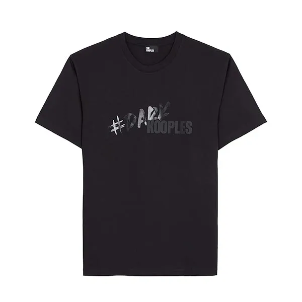 Áo Phông The Kooples HTSC25018K Màu Đen - Thời trang - Vua Hàng Hiệu