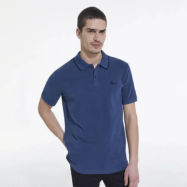 Áo Polo The Kooples HPOC25005K Màu Xanh