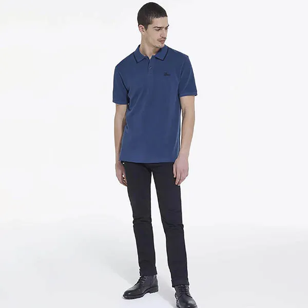 Áo Polo The Kooples HPOC25005K Màu Xanh