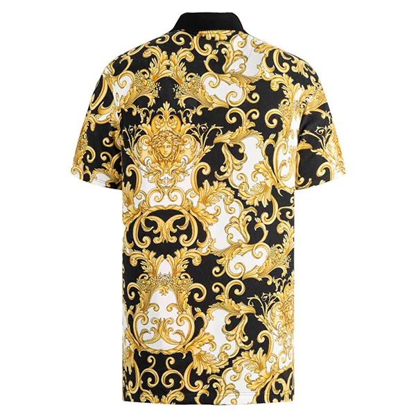 Áo Polo Versace Baroque Printed 1008281 1A05923 Phối Màu Size S