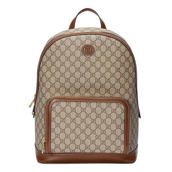 Balo Gucci GG Supreme Backpack 704017 FAA0R 9795 Màu Nâu - 1
