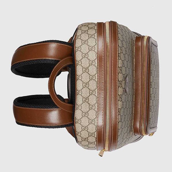 Balo Gucci GG Supreme Backpack 704017 FAA0R 9795 Màu Nâu - 3
