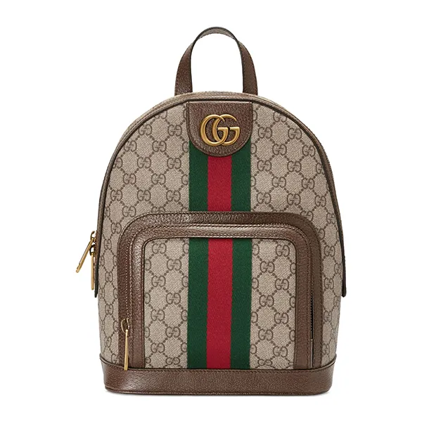 Balo Gucci Small Ophidia GG Supreme Backpack Màu Nâu - Túi xách - Vua Hàng Hiệu