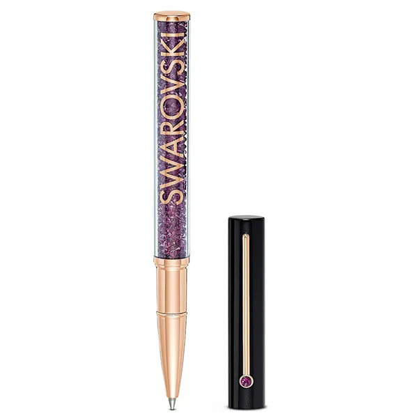 Bút Ký Swarovski Crystalline Gloss Ballpoint Pen Purple, Rose Gold-Tone Plated 5568758 Màu Vàng Hồng - Bút viết - Vua Hàng Hiệu