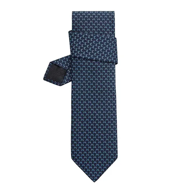 Cà Vạt Hermès Cravate Hilario Marine/Ciel Màu Xanh Navy - Thời trang - Vua Hàng Hiệu