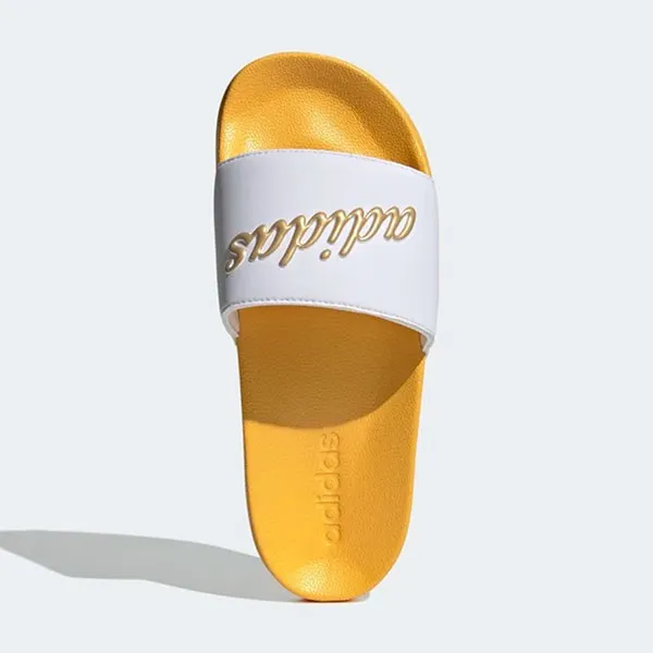 Dép Adidas Adilette Shower Slides GZ5931 Màu Vàng Trắng Size 37