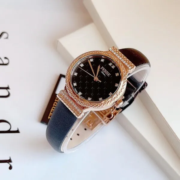 Đồng Hồ Nữ Ferre Milano FM1L149L0031 Black Leather Ladies Watch Màu Đen - Đồng hồ - Vua Hàng Hiệu