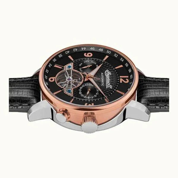 Đồng Hồ Nam Ingersoll The Grafton Automatic I00702B 42mm Màu Đen