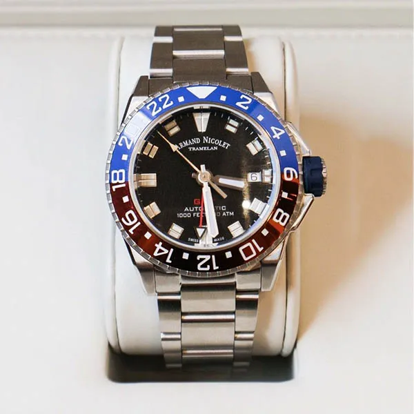 Đồng Hồ Nam Armand Nicolet JS9-41 A487BGN-NR-MA2481AA 41mm Phối Màu
