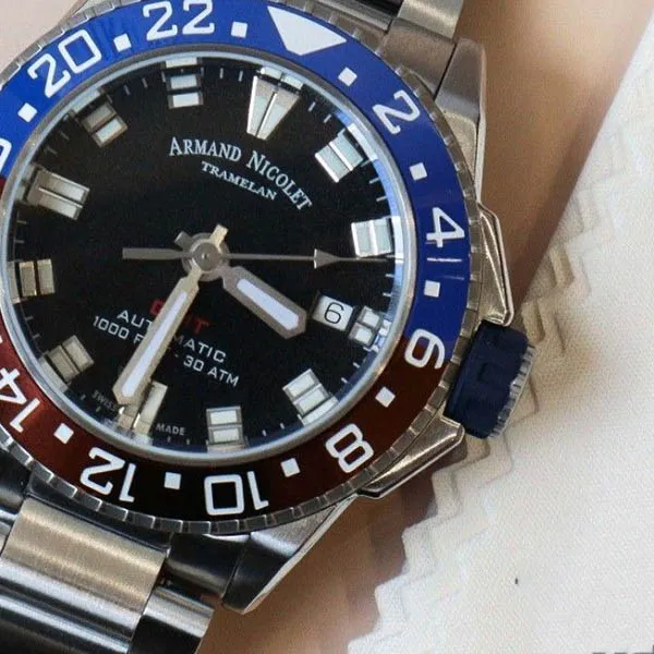Đồng Hồ Nam Armand Nicolet JS9-41 A487BGN-NR-MA2481AA 41mm Phối Màu