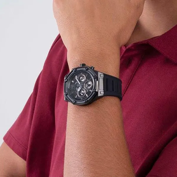 Đồng Hồ Nam Guess Momentum GW0263G4 Màu Đen - Đồng hồ - Vua Hàng Hiệu