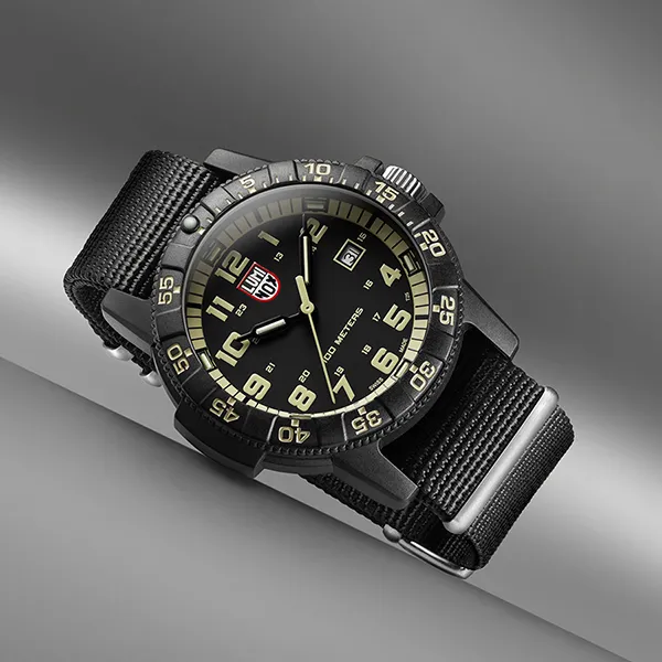 Đồng Hồ Nam Luminox Leatherback SEA Turtle Giant, 44 mm, Outdoor Watch 0333 Màu Đen