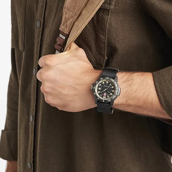 Đồng Hồ Nam Luminox Leatherback SEA Turtle Giant, 44 mm, Outdoor Watch 0333 Màu Đen