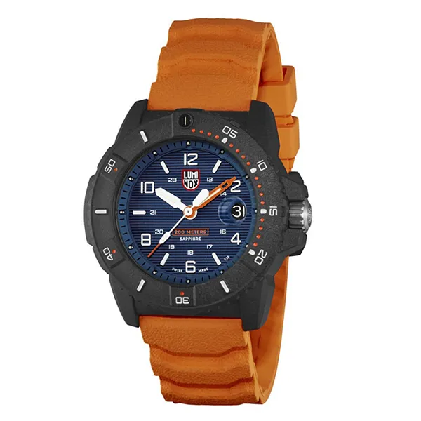 Đồng Hồ Nam Luminox Navy SEAL, 45mm, Dive Watch 3603 Màu Đen Cam