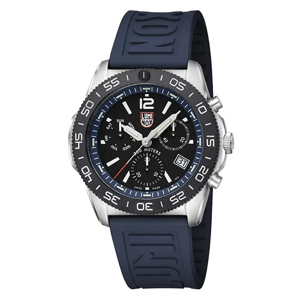 Đồng Hồ Nam Luminox Pacific Diver Chronograph, 44mm, Diver Watch 3143 Màu Xanh Bạc