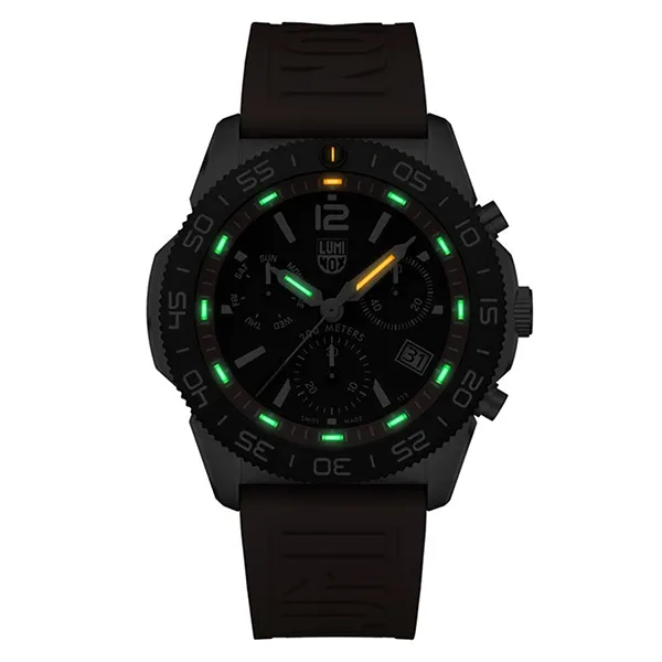 Đồng Hồ Nam Luminox Pacific Diver Chronograph, 44mm, Diver Watch 3149 Màu Bạc Cam - Đồng hồ - Vua Hàng Hiệu