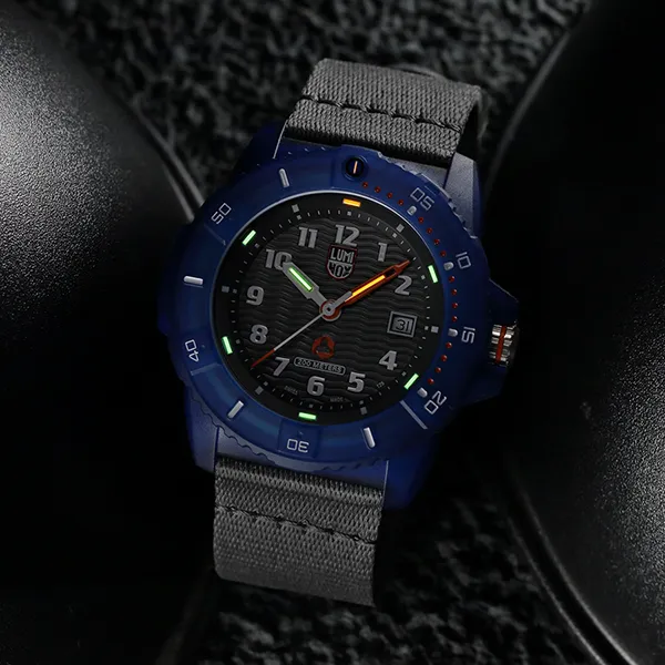 Đồng Hồ Nam Luminox #tide ECO, 46mm, Sustainable Outdoor Watch 8902.ECO Màu Xanh Xám - Đồng hồ - Vua Hàng Hiệu