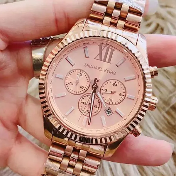 Đồng Hồ Nam Michael Kors MK8319 45mm Màu Vàng Hồng