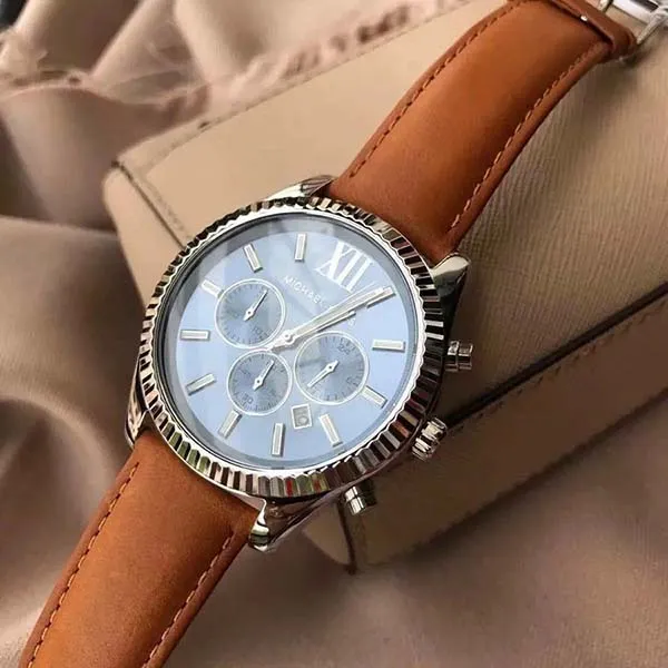 Đồng Hồ Nam Michael Kors MK8537 44mm Màu Xanh Nâu