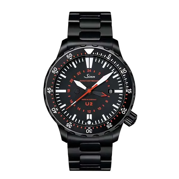 Đồng Hồ Nam Sinn Uhren Diving Watch U2 S (EZM 5) Art-Nr. 1020.020 Màu Đen - Đồng hồ - Vua Hàng Hiệu