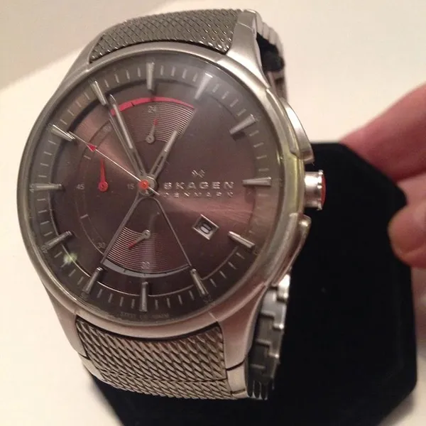 Đồng Hồ Nam Skagen 745XLSTXM Màu Xám Bạc