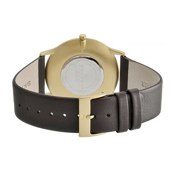 Đồng Hồ Nam Skagen 858XLGLD Màu Vàng Trắng