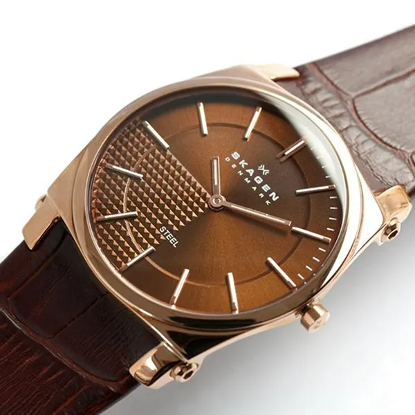 Đồng Hồ Nam Skagen 859LRLD Màu Nâu