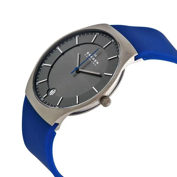 Đồng Hồ Nam Skagen SKW6072 Màu Xám Dây Xanh