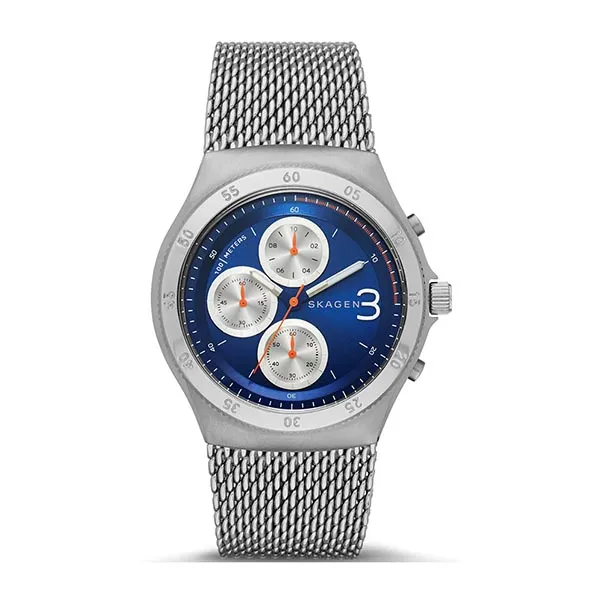 Đồng Hồ Nam Skagen SKW6154 Màu Xanh Bạc