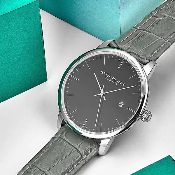 Đồng Hồ Nam Stuhrling Origina Rasa 3997Z.2 Classic 40mm Màu Đen