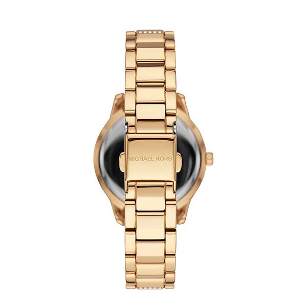 Đồng Hồ Nữ Michael Kors Gold-Tone Stainless Steel Watch MK4575 Màu Vàng Gold - 3
