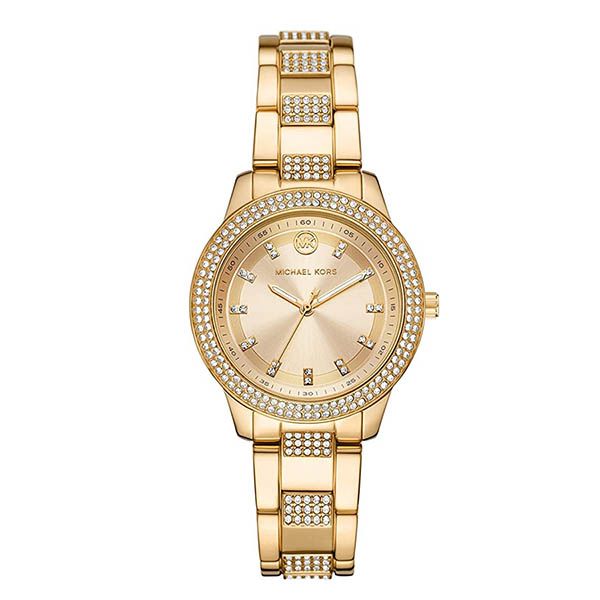 Đồng Hồ Nữ Michael Kors Gold-Tone Stainless Steel Watch MK4575 Màu Vàng Gold - 1