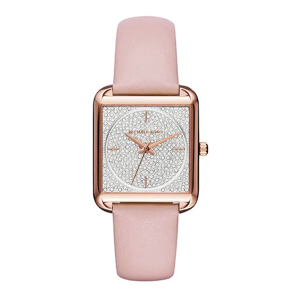 Đồng Hồ Nữ Michael Kors Lake Pavé Watch 32mm 72934 Màu Hồng